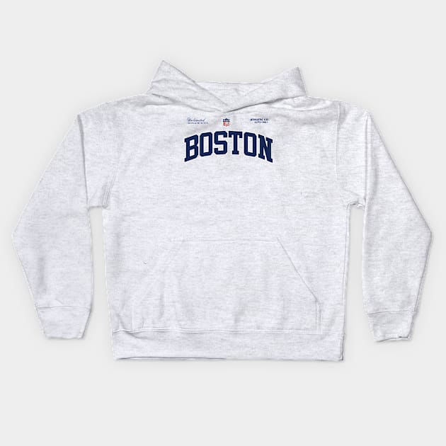 BOSTON BLK Kids Hoodie by BY LOKO